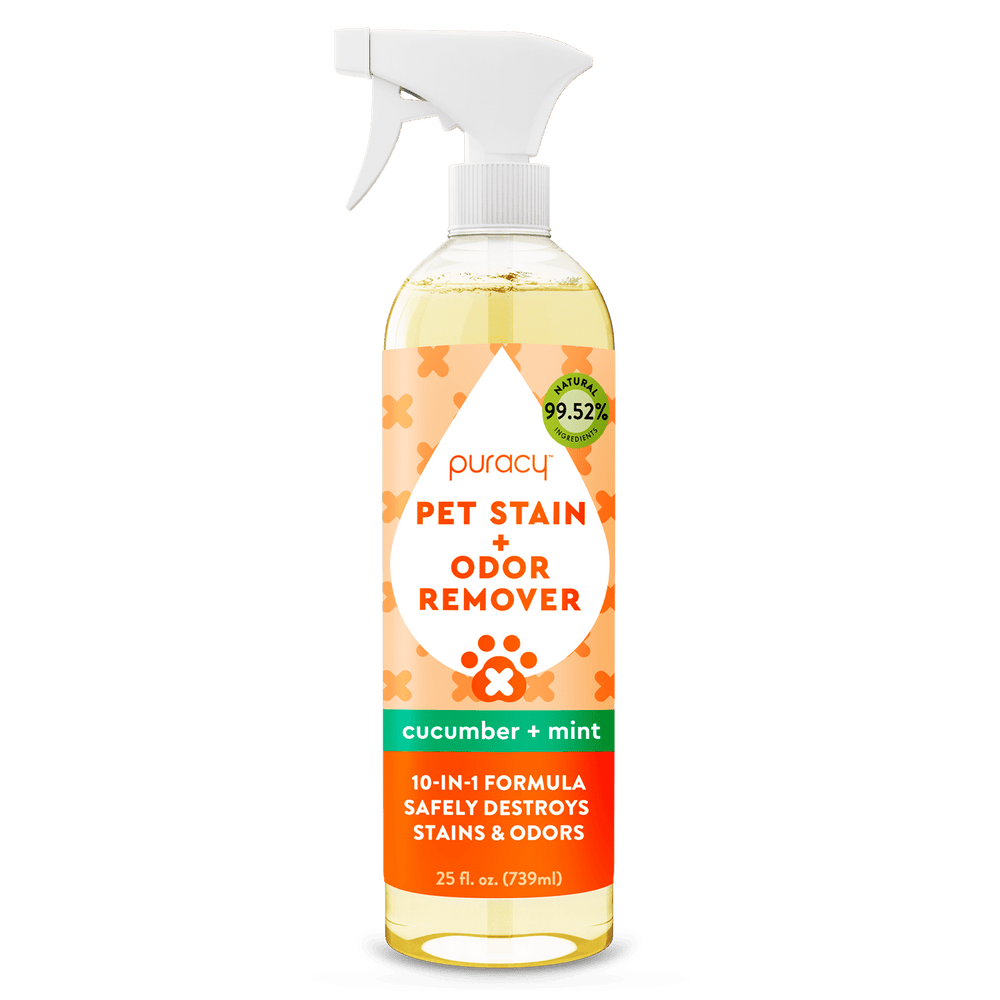 Puracy Pet Stain & Odor Remover – Enzyme Cleaner for Urine, Vomit & More