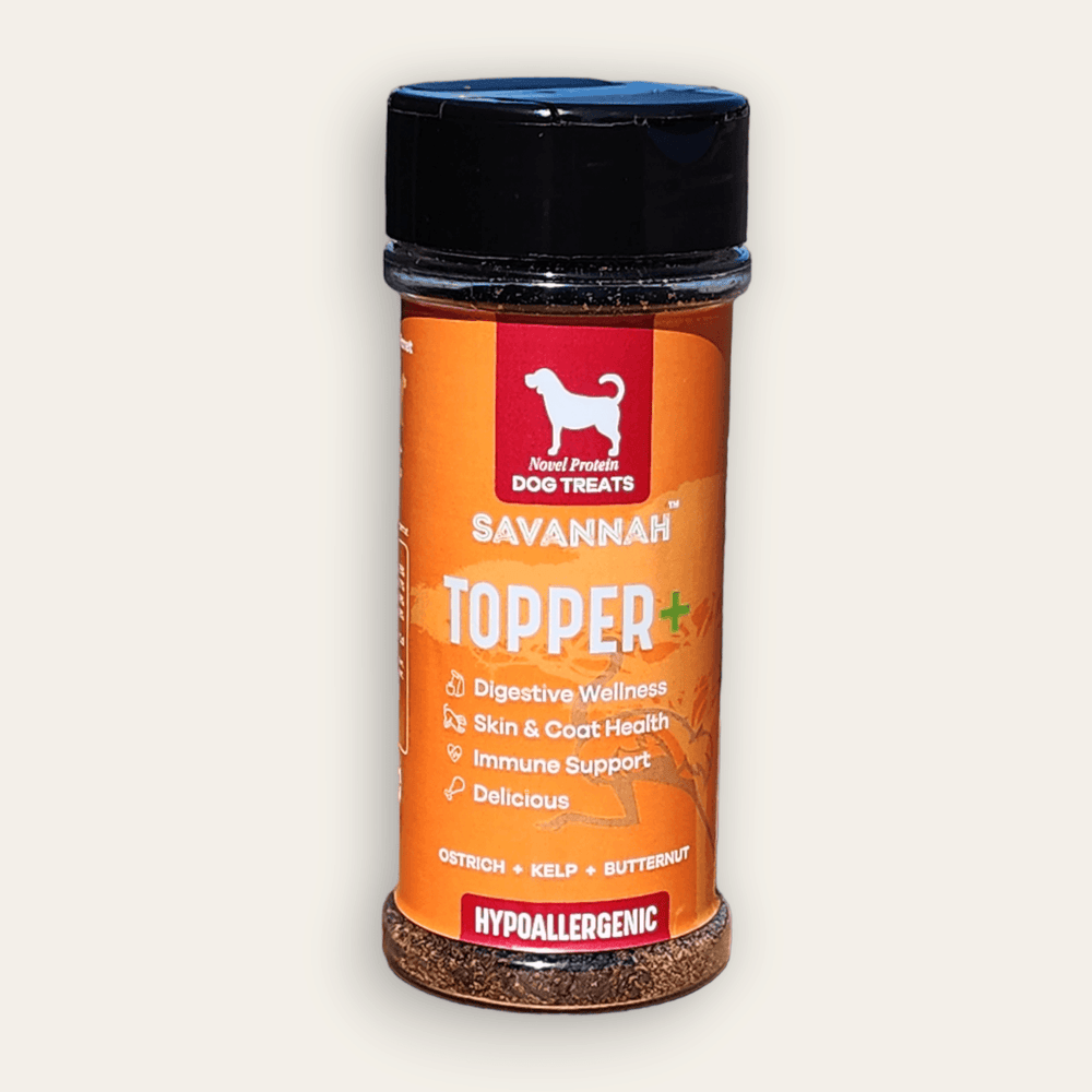 Ostrich & Butternut Dog Food Topper (3oz) – Freeze-Dried Superfood Boost for Picky Eaters