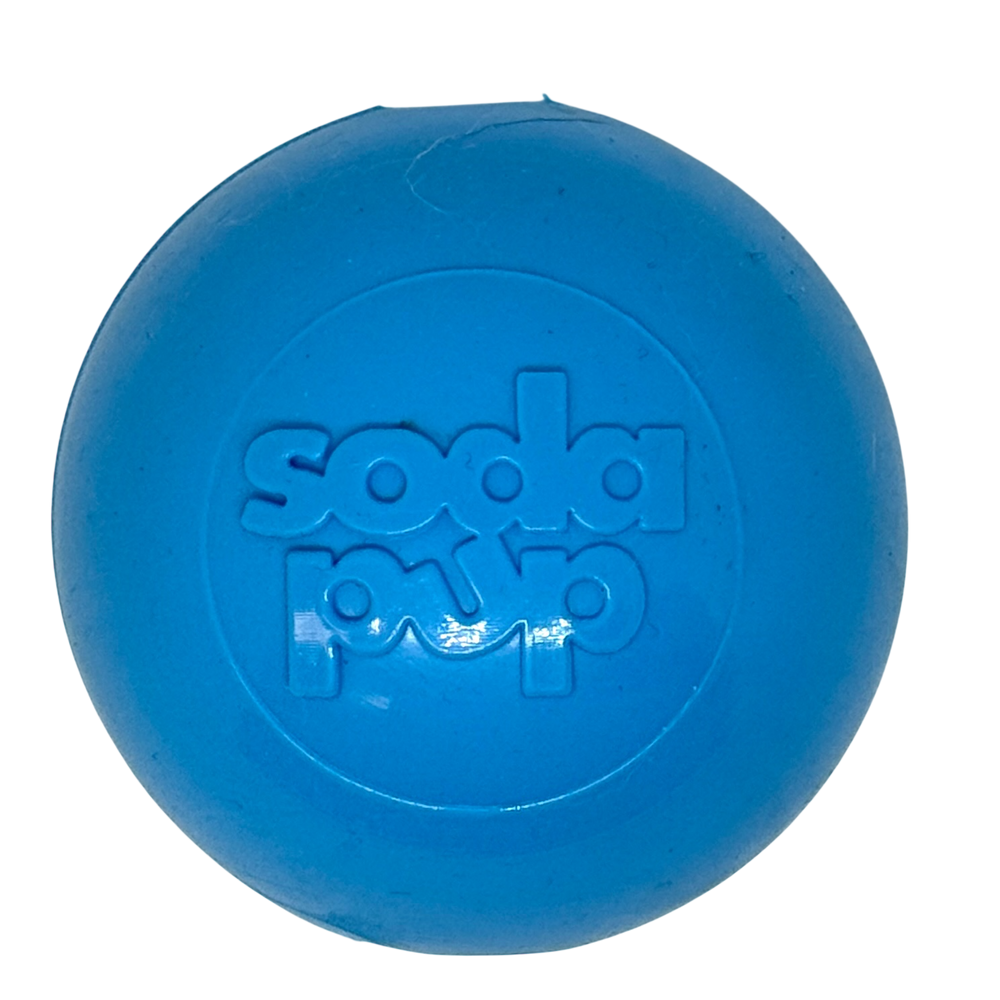 SodaPup Squeak Ball Dog Toy – Durable Floating Squeaky Fetch & Chew Toy (USA Made)