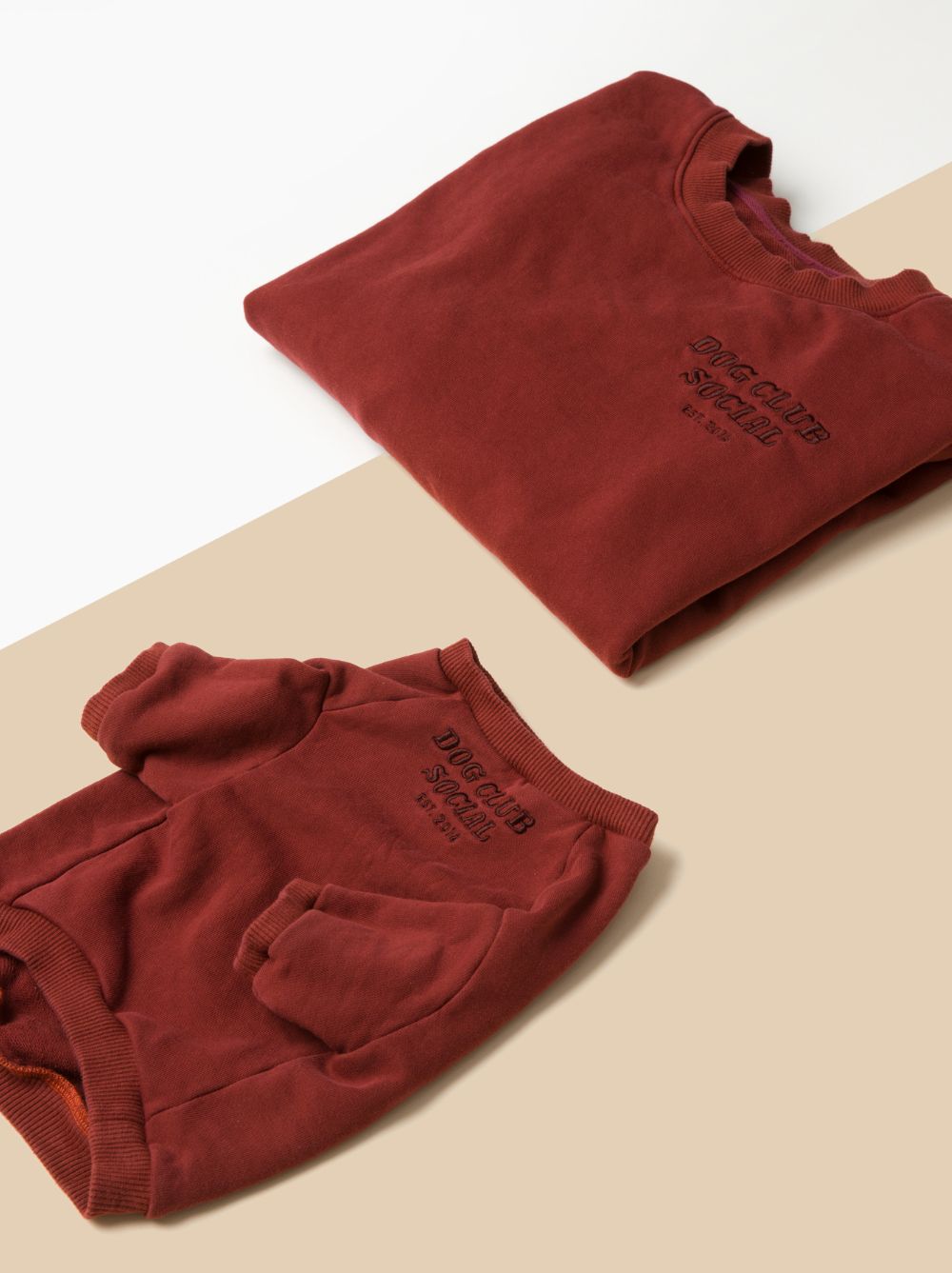 Limited Edition DCS Pullover – Renewed Maroon Oversized French Terry Sweatshirt