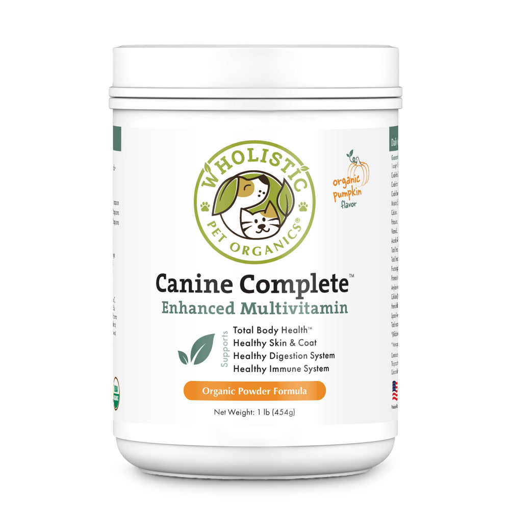 Wholistic Pet Organics Canine Complete™ – All-in-One Superfood Supplement for Dogs