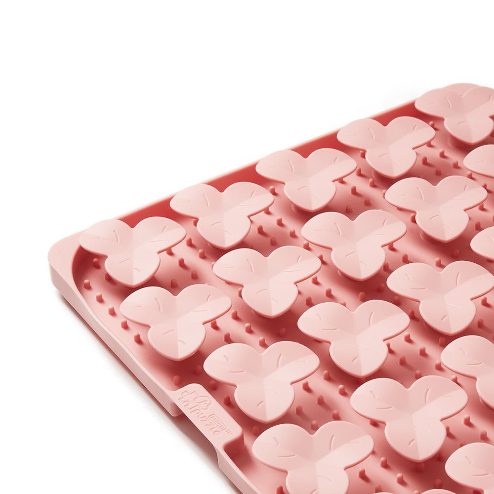 Dog Puzzle Mat – Pink Slow Feeder for Mental Stimulation