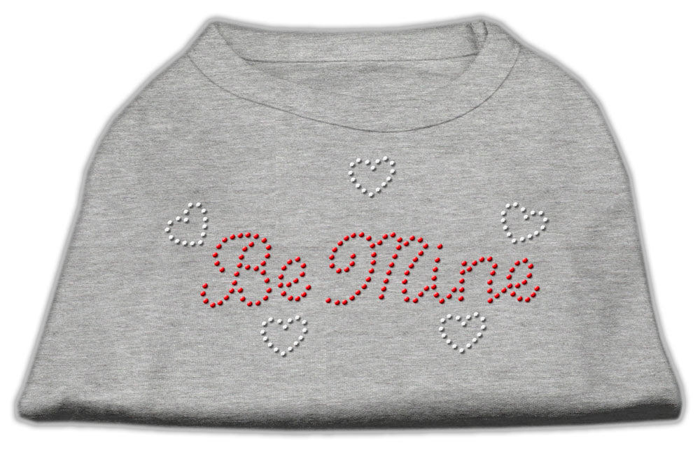 Rhinestone-Embellished 'Be Mine' Shirt for Dogs & Cats - Valentine's Day Special