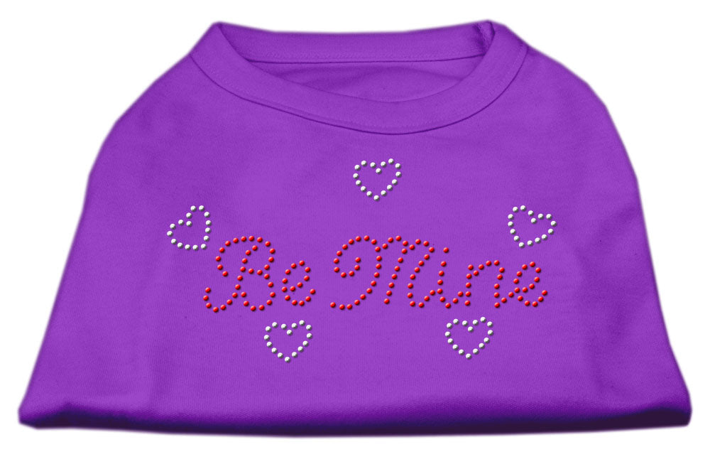 Rhinestone-Embellished 'Be Mine' Shirt for Dogs & Cats - Valentine's Day Special