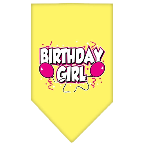 Celebration Paws: 'Birthday Girl' & 'Birthday Boy' Pet Bandanas – Perfect for Your Furry Friend's Special Day