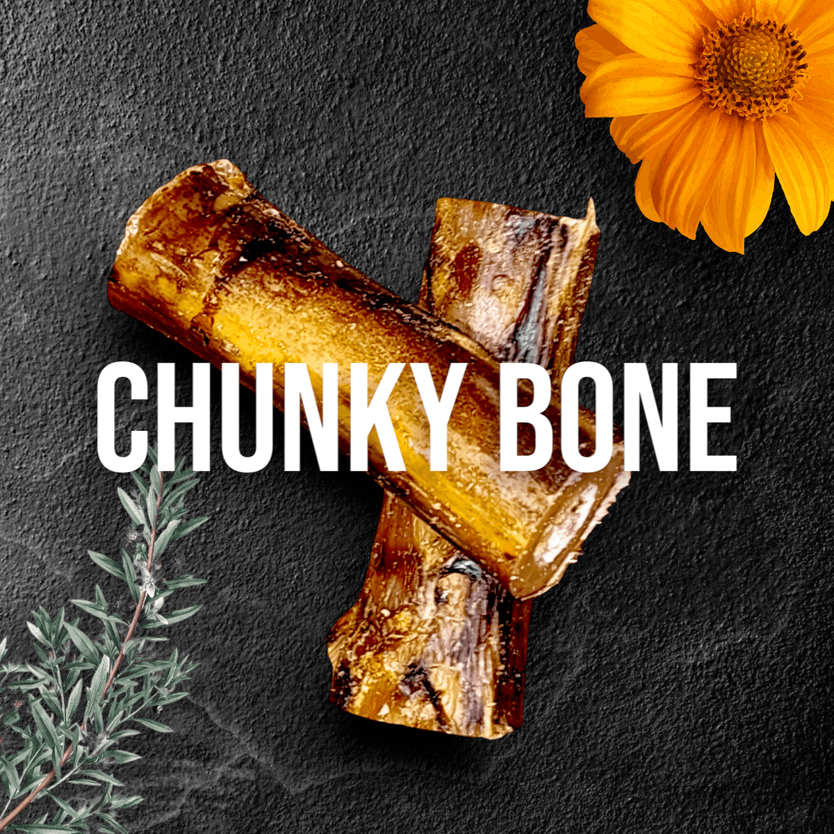 Savannah Pet Food Ostrich Chunky Bones – 2 Pack| Long-Lasting Dog Chews