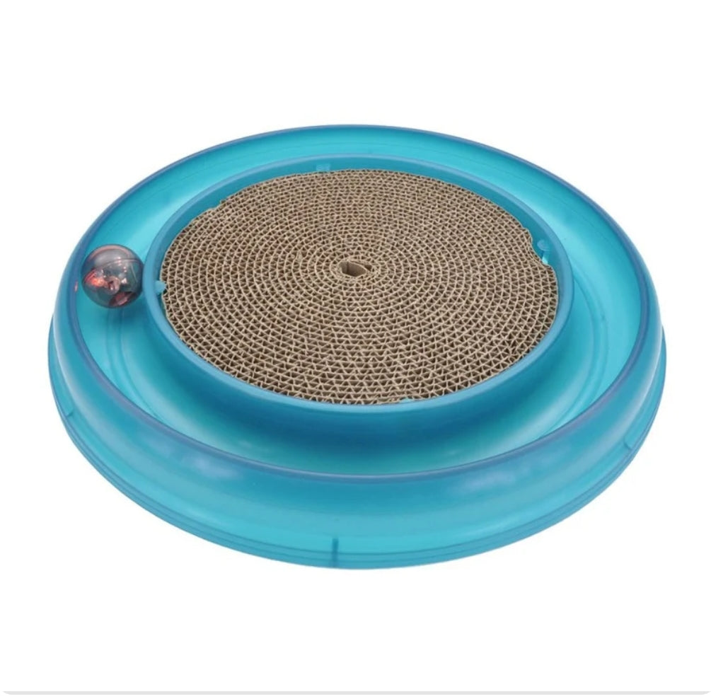 BERGAN Star Chaser Turbo Scratcher: Interactive Cat Toy for Endless Fun and Exercise