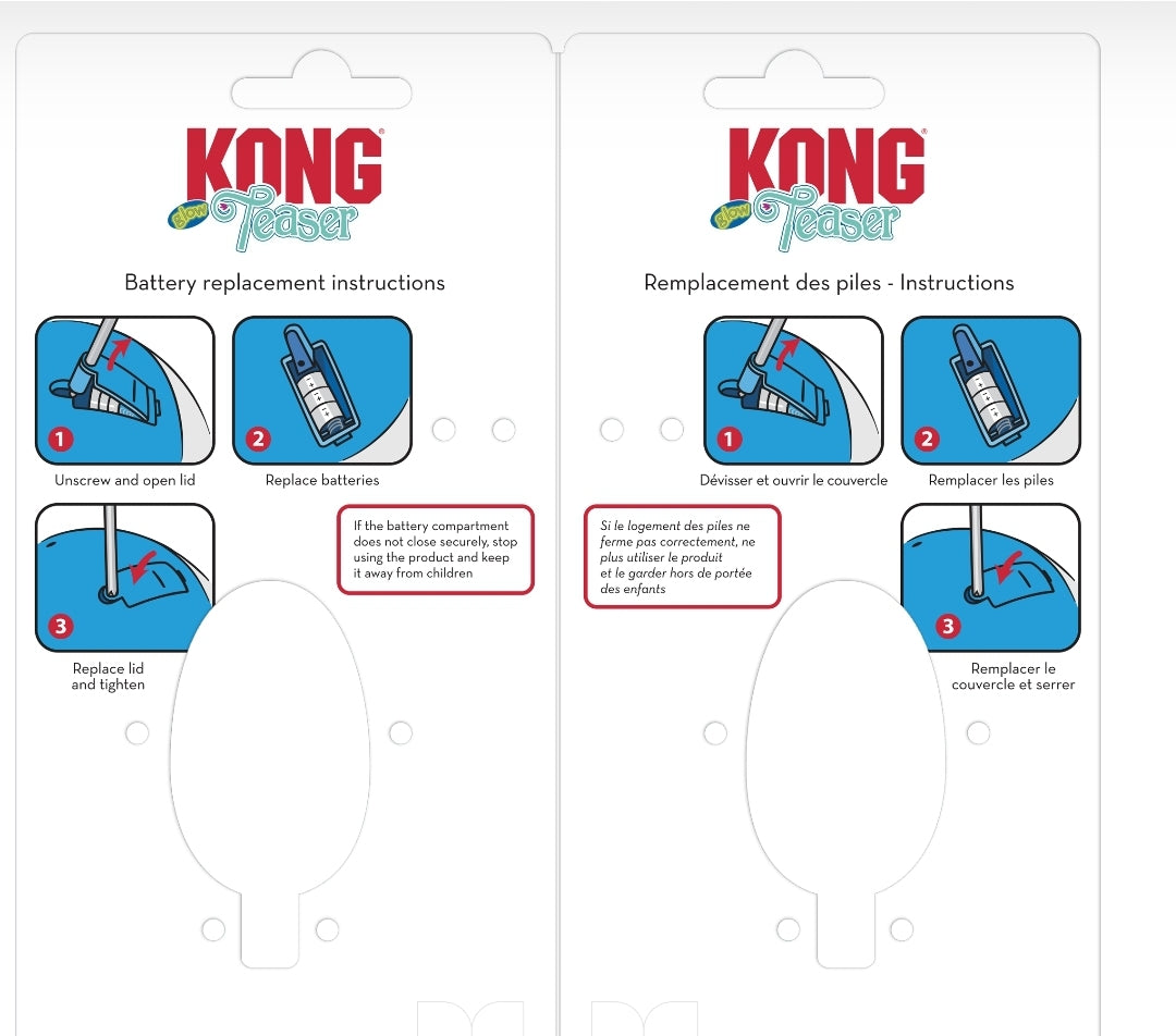 KONG Teaser Glow Firefly Cat Toy: Engage Your Cat with Interactive Play