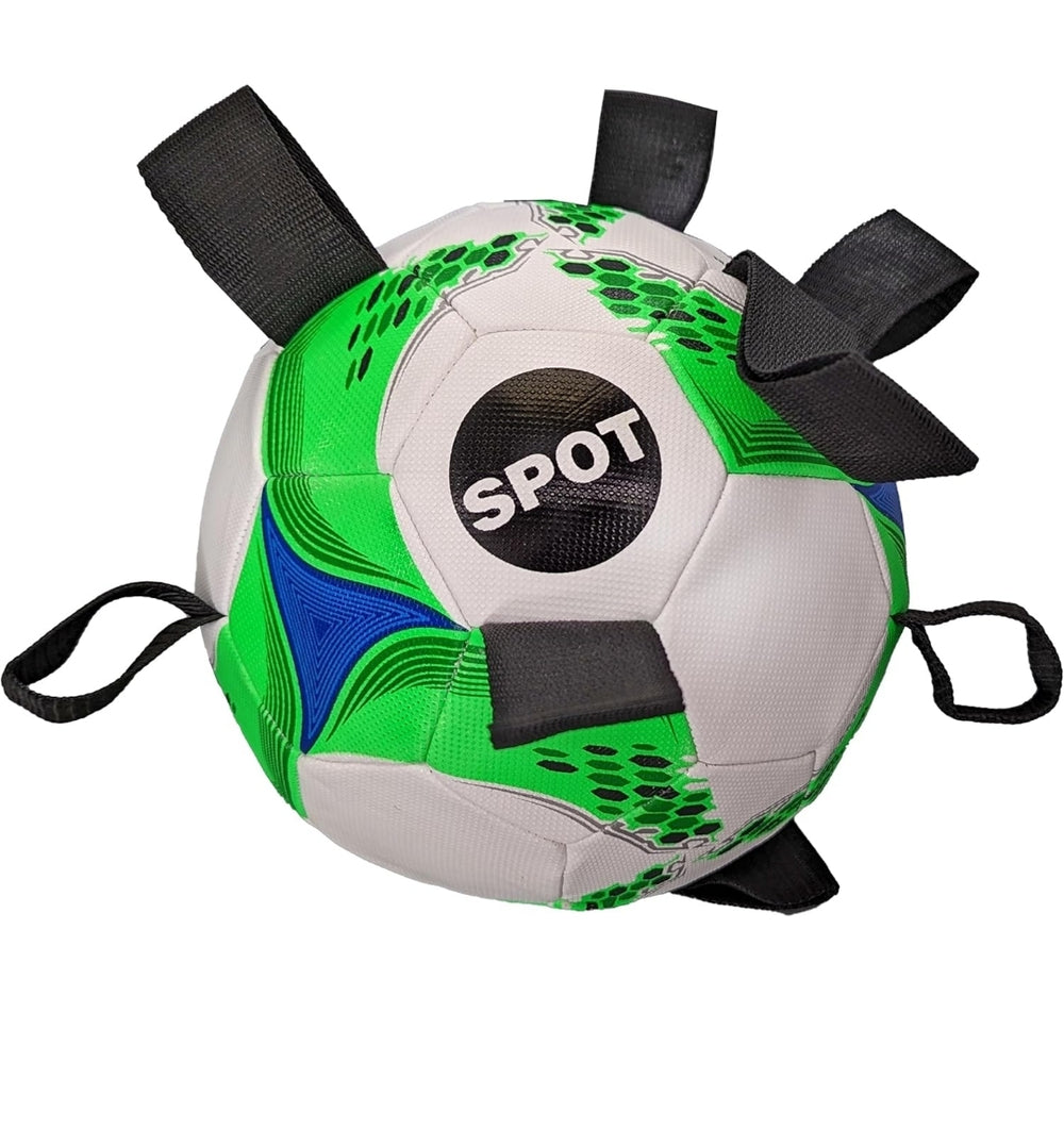 Spot Tabbie Soccer Ball Dog Toy with Pump - Durable Fun for All Sizes
