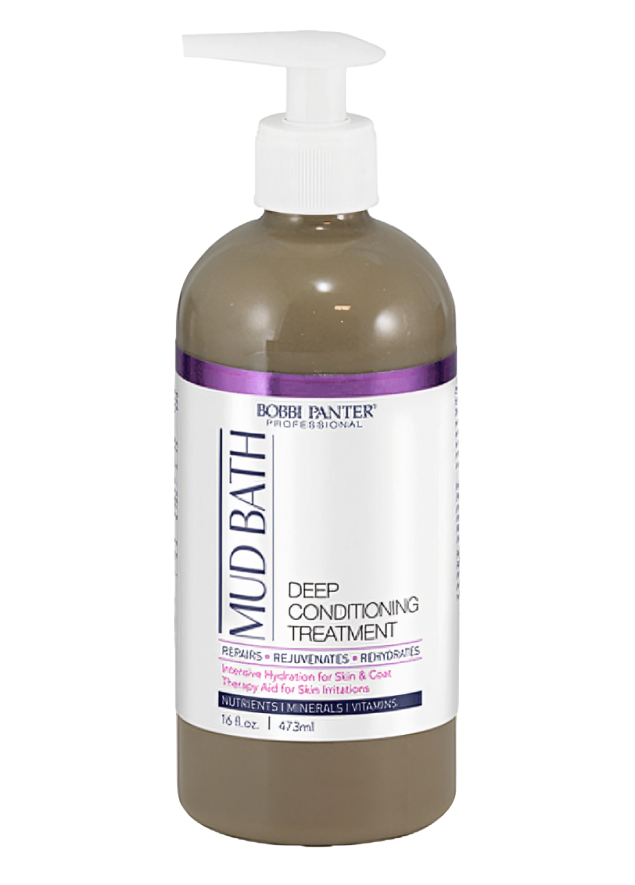 Revitalize Your Pet's Coat with BOBBI PANTER Mud Bath Deep Conditioning Treatment - 16oz for Ultimate Fur Care