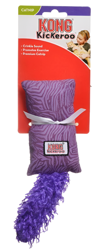 KONG Kickeroo Kitten Toy - Soft, Durable, and Catnip-Filled