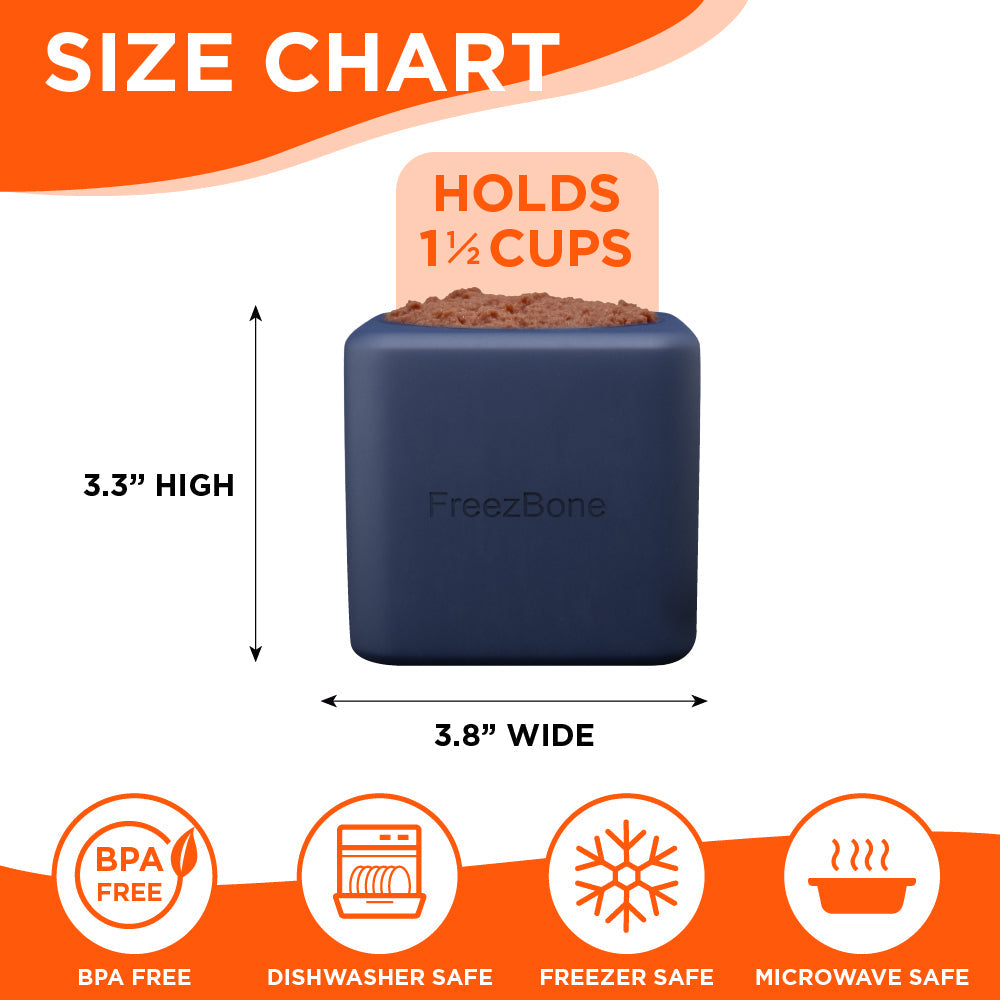 Freezbox Super Tough Treat Toy – Durable Freezable Chew for Power Chewers