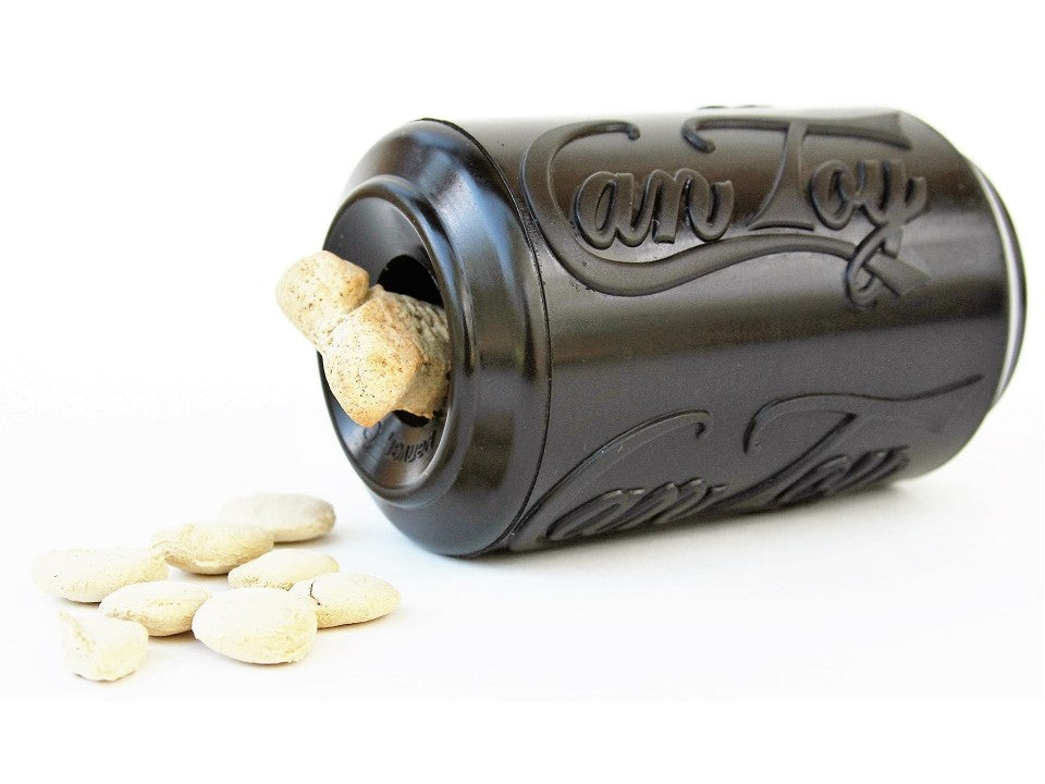 SodaPup Magnum Can Rubber Chew Toy & Treat Dispenser – USA-Made Enrichment Toy for Extreme Chewers