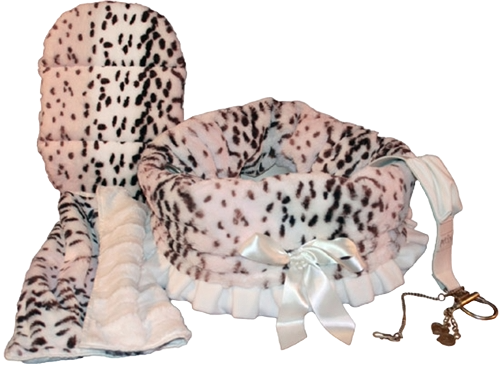 Pinnacle of Luxury: 3-in-1 Reversible Pet Bed, Carry Bag & Car Seat