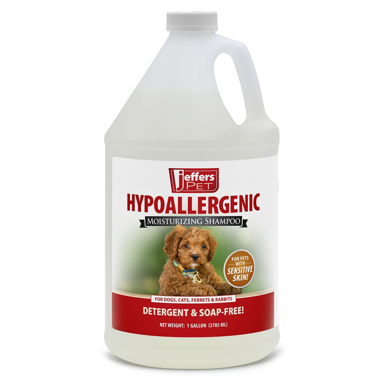 Jeffers Hypoallergenic Moisturizing Pet Shampoo – 15:1 Concentrated Shampoo for Sensitive Skin