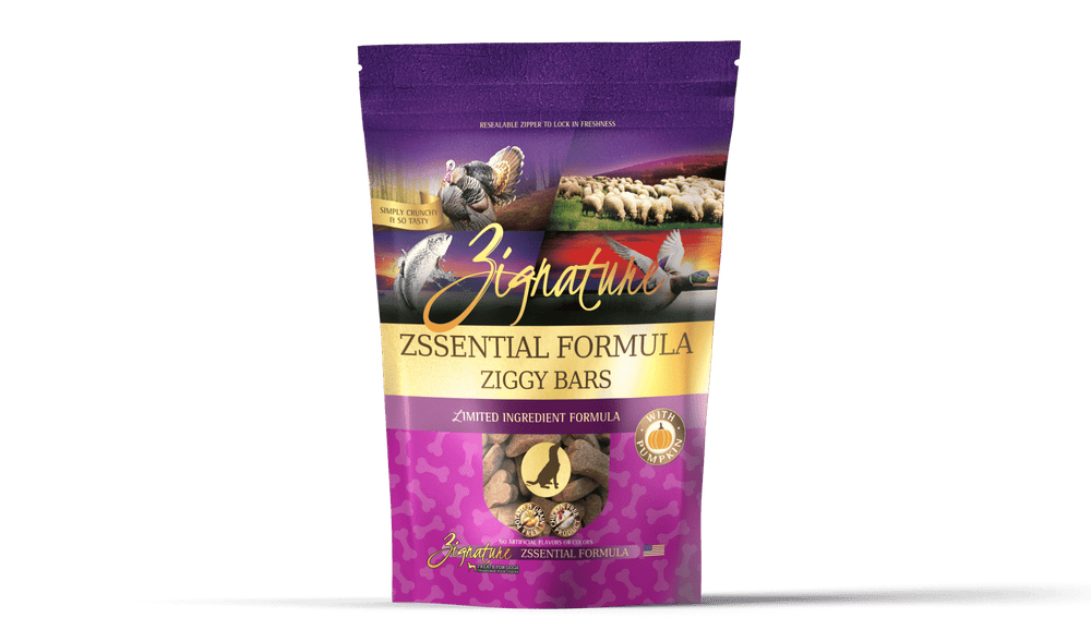 Zignature Zssential Ziggy Bars Dog Treats – Grain-Free Multi-Protein Crunchy Training Treats