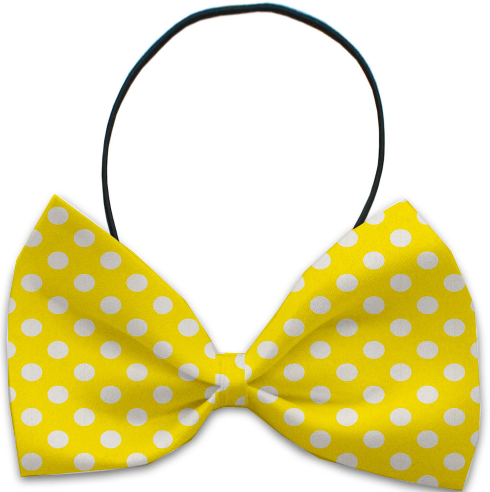 Swiss Dot Bow Ties for Pets: Stylish Dog & Cat Accessories
