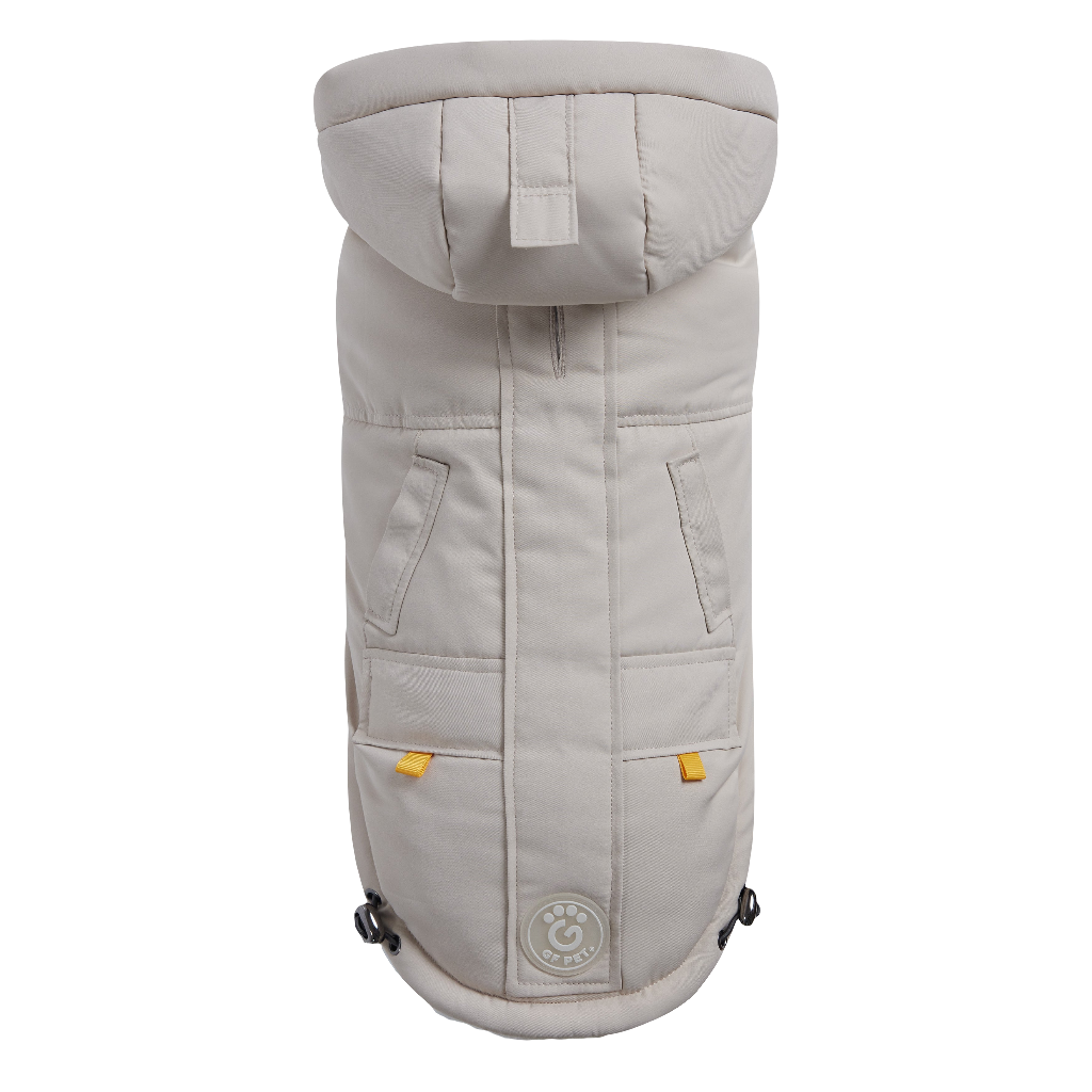 Sand Arctic Dog Parka - Cozy Winter Coat for Pets