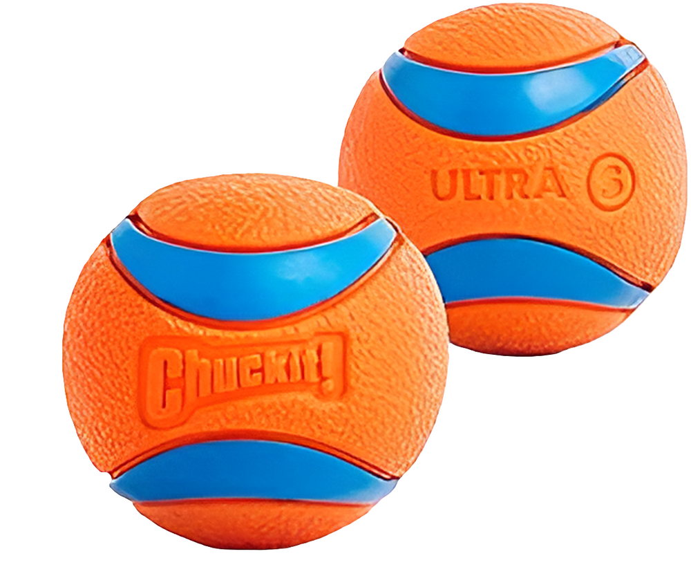Chuckit! Ultra Ball Dog Toy – Small (2-Pack) | High-Bounce, Durable Fetch Balls