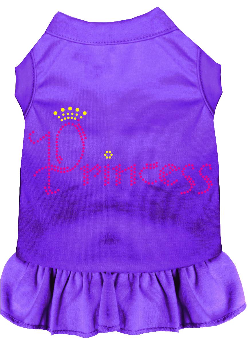 Princess Rhinestone Pet Dress for Dogs & Cats – Cute Sparkly Outfit for Small & Large Pets