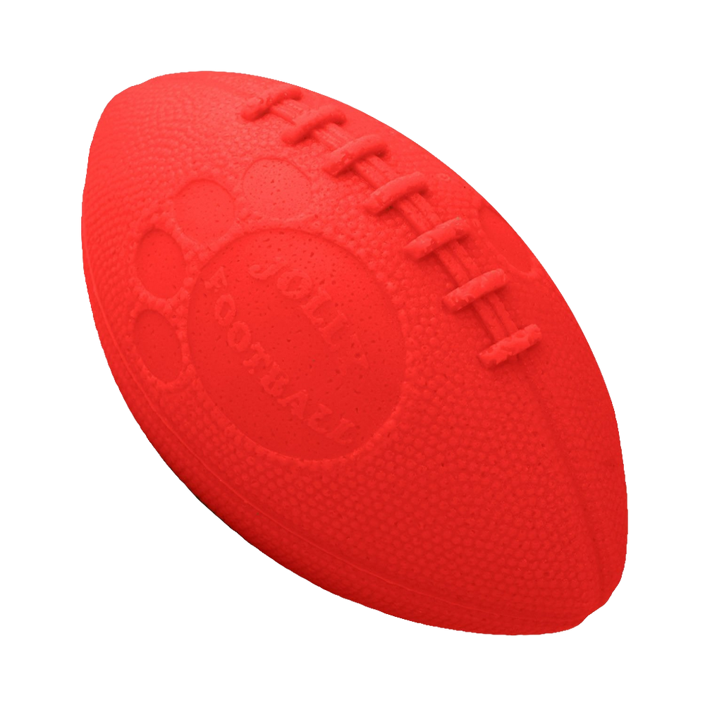Jolly Pets Jolly Football – Durable Scented Dog Toy for Fetch, Chase & Water Play