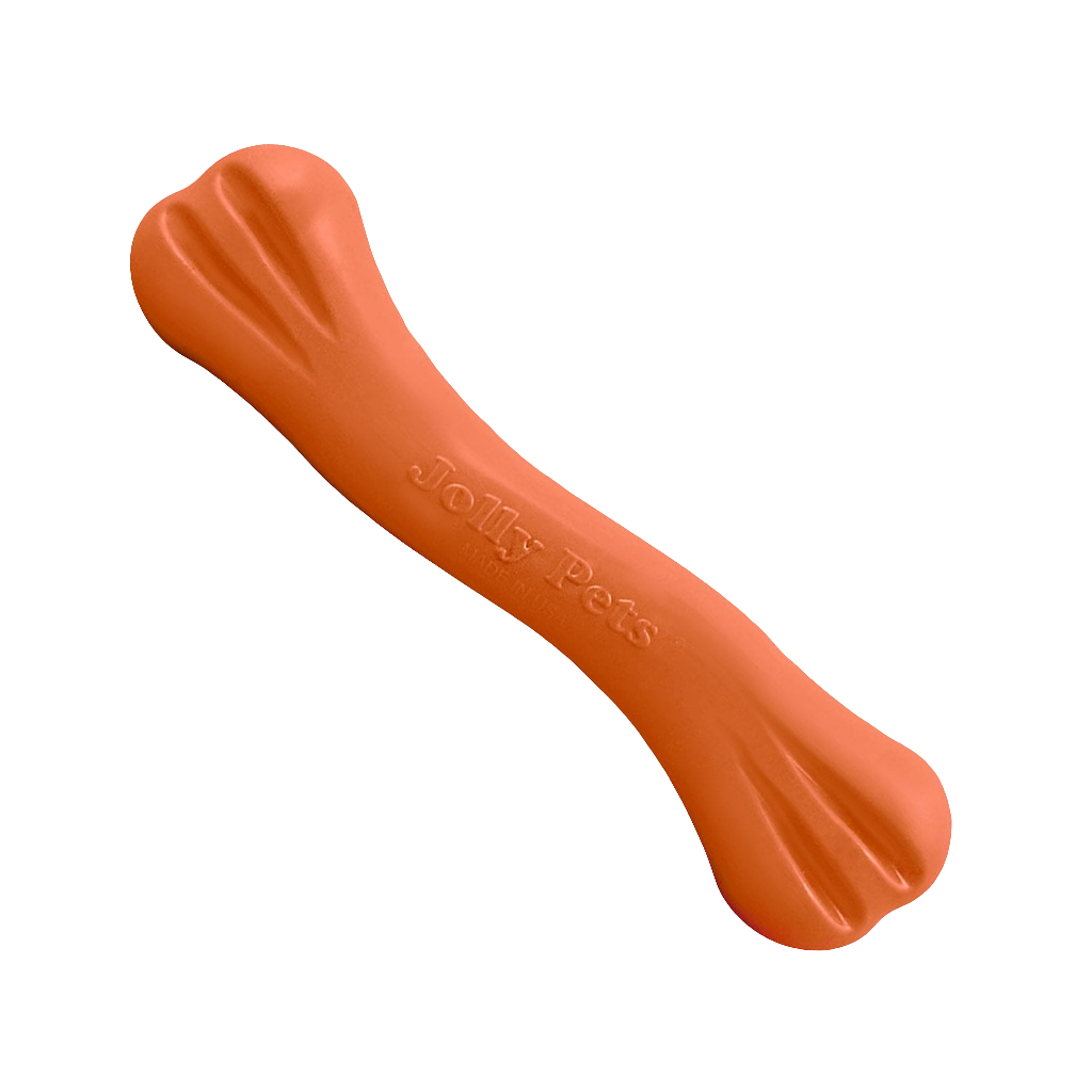 Jolly Pets Chew Bone Dog Toy – Durable, Floatable, and Gum-Friendly for Aggressive Chewers