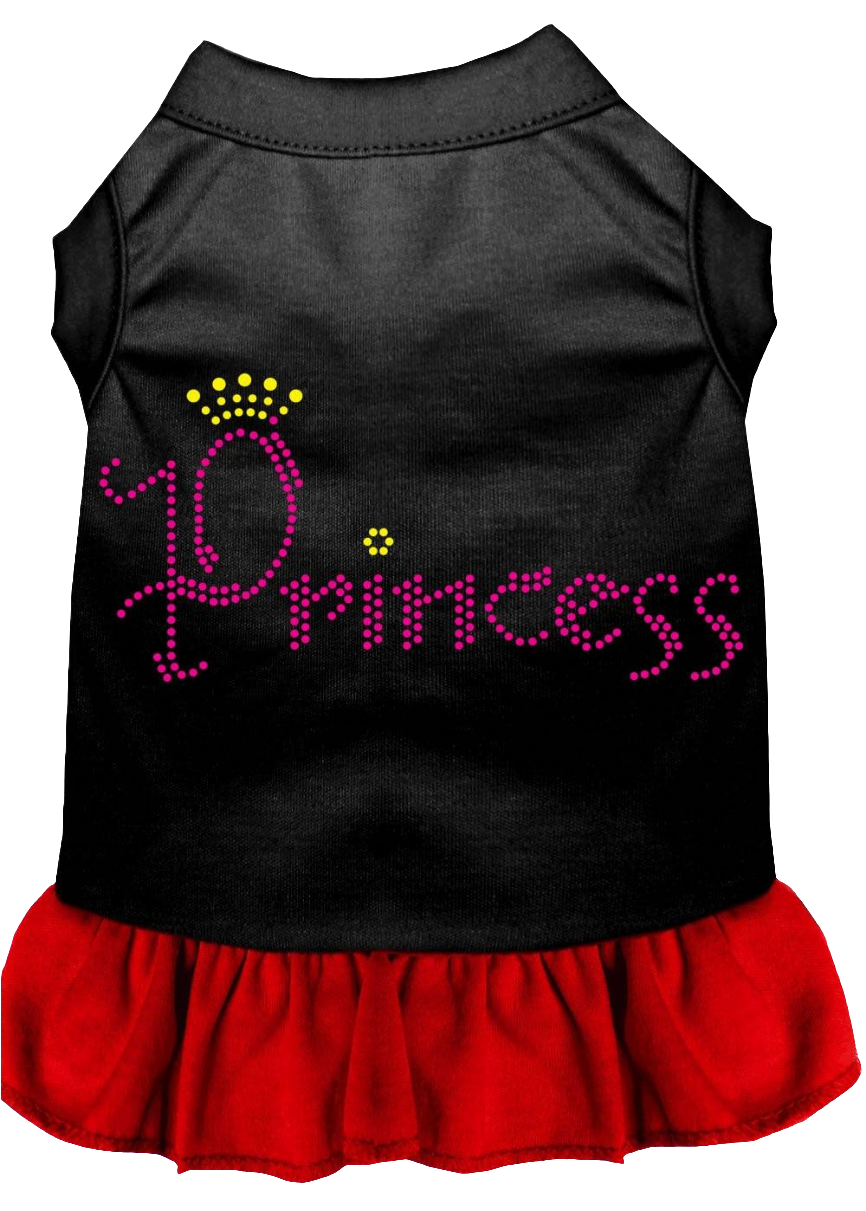 Princess Rhinestone Pet Dress for Dogs & Cats – Cute Sparkly Outfit for Small & Large Pets