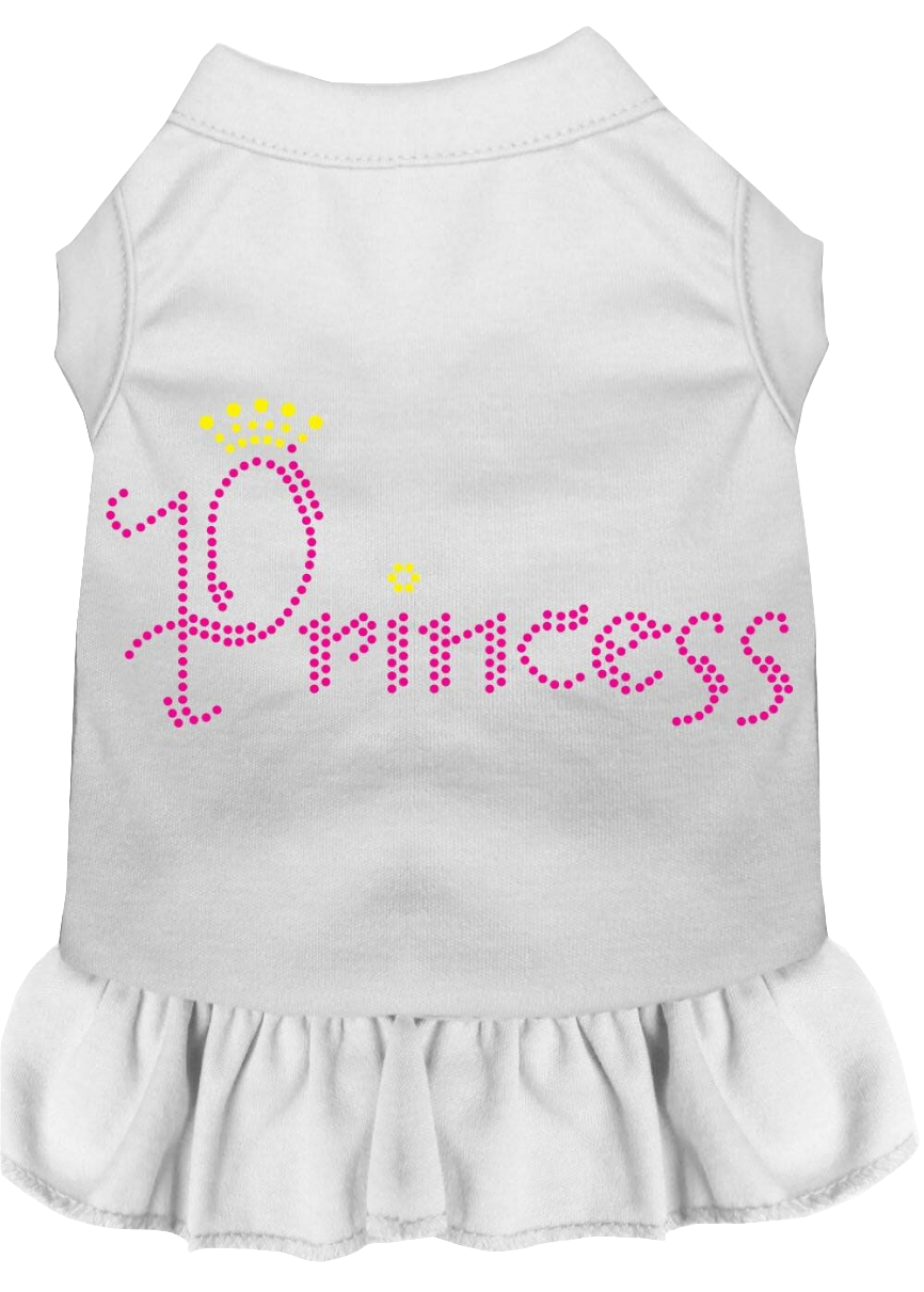 Princess Rhinestone Pet Dress for Dogs & Cats – Cute Sparkly Outfit for Small & Large Pets