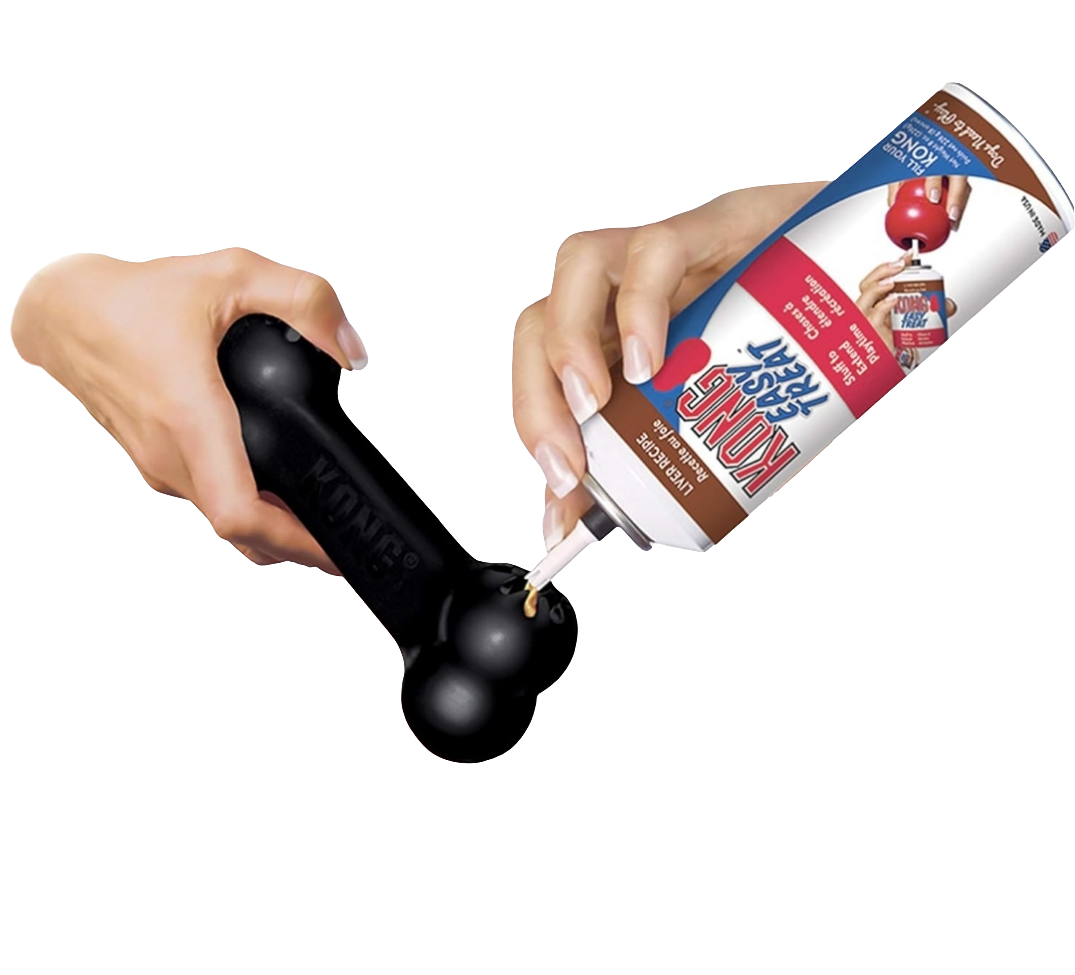 Durable KONG Extreme Goodie Bone Black – Perfect for Power Chewers!