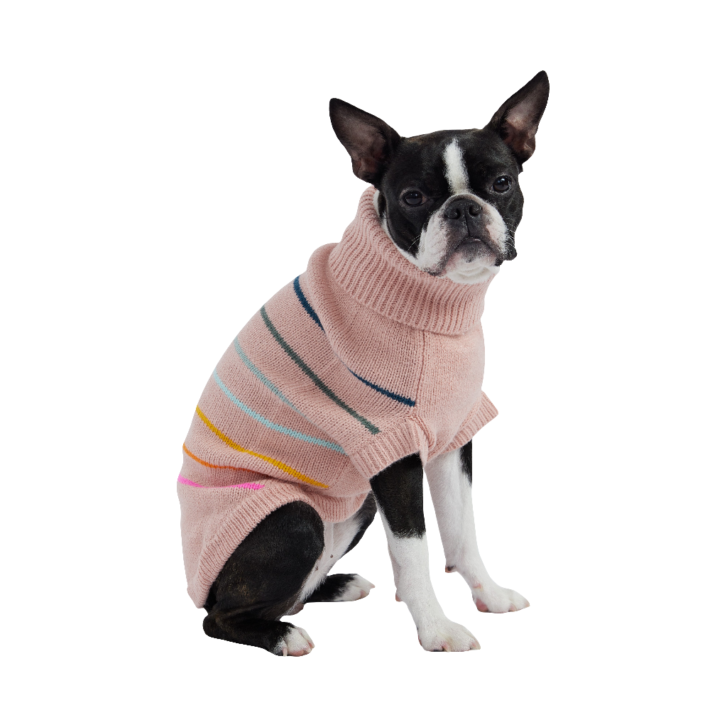 Arctic Sweater - Pink | Cozy & Stylish Winter Dog Apparel