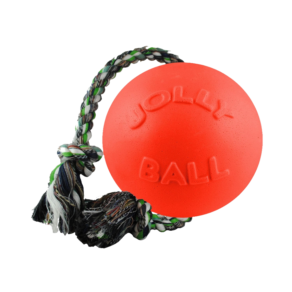 Jolly Ball Durable Floating Dog Ball –Tug, Chase, Swim & Play!