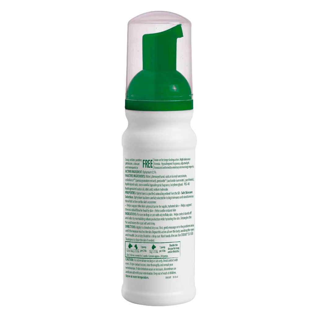 Douxo S3 SEB Odor-Control & Seboregulating Mousse (5.1 oz)