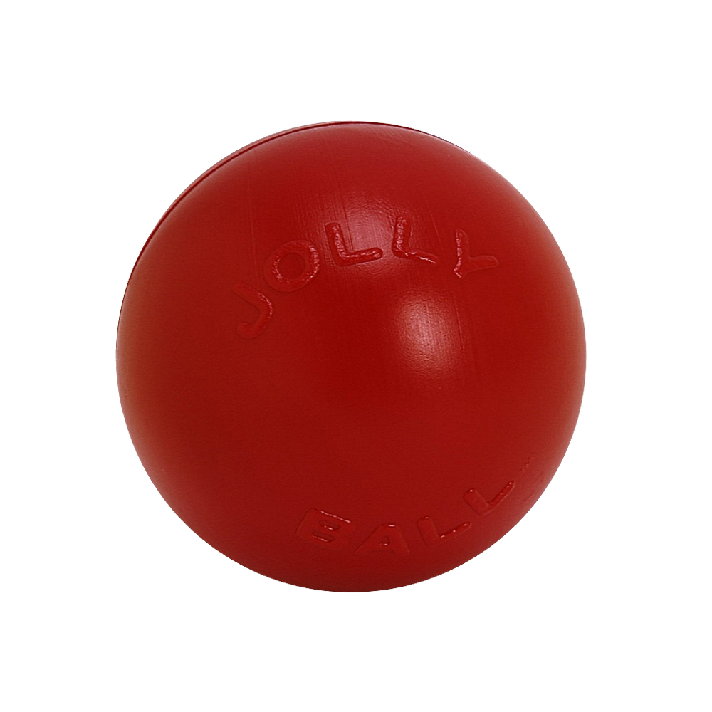 Jolly Pets Push-n-Play Durable Dog Ball – Tough Rolling & Floating Toy for Active Dogs