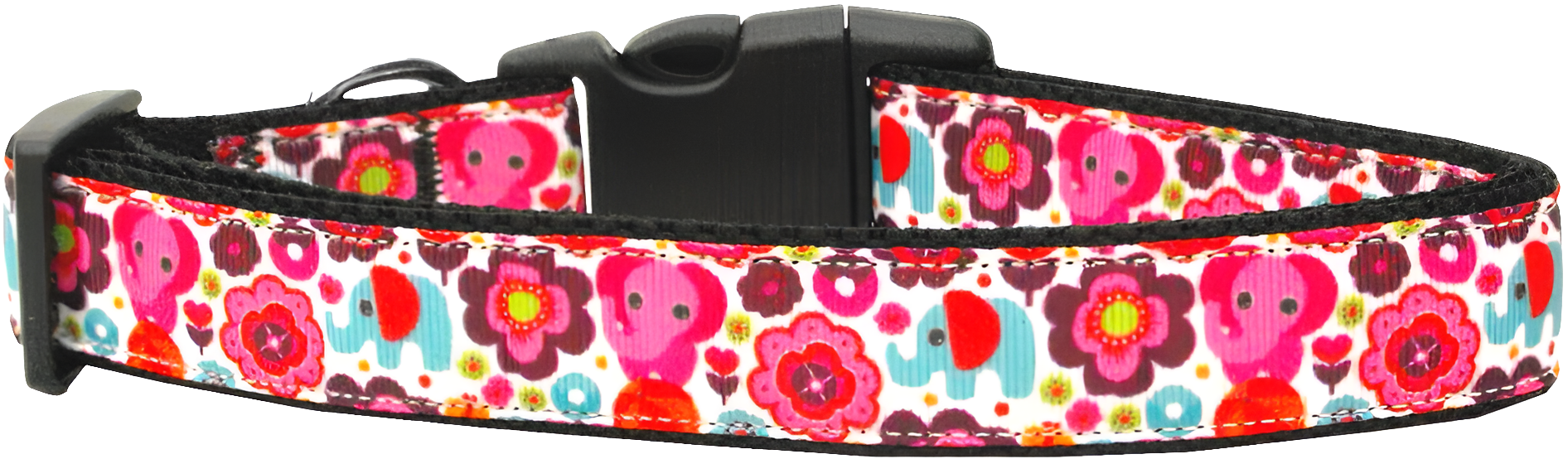 Elephant Elefun Nylon Collar & Leash for Dogs & Cats - Durable Pet Accessories