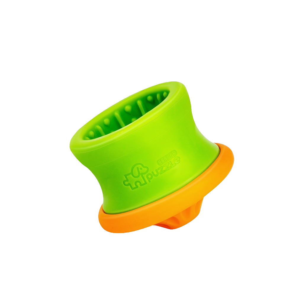 Interactive Dog Puzzle Feeder Tumbler – Enrichment Toy for Small Dogs