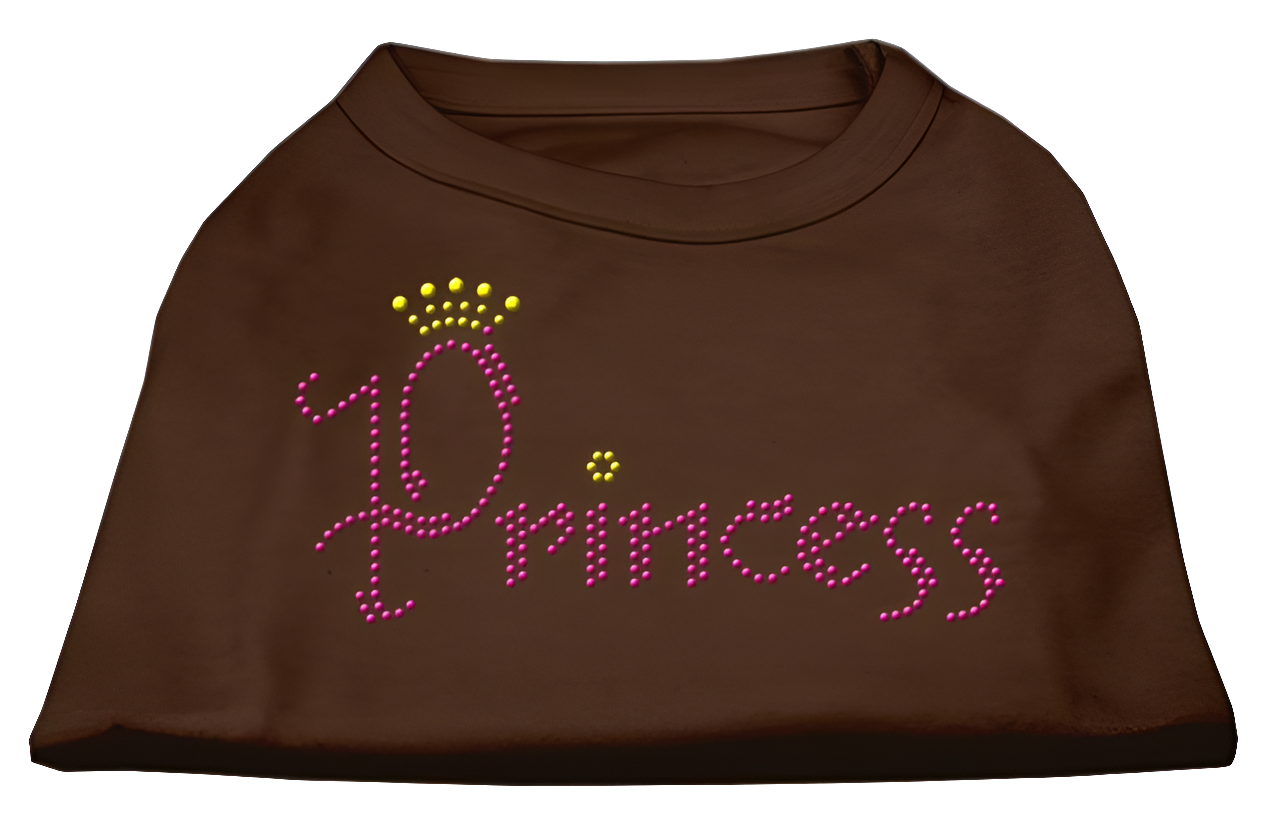Princess Rhinestone Pet Shirt for Dogs & Cats – Cute Sparkly Outfit for Small & Large Pets