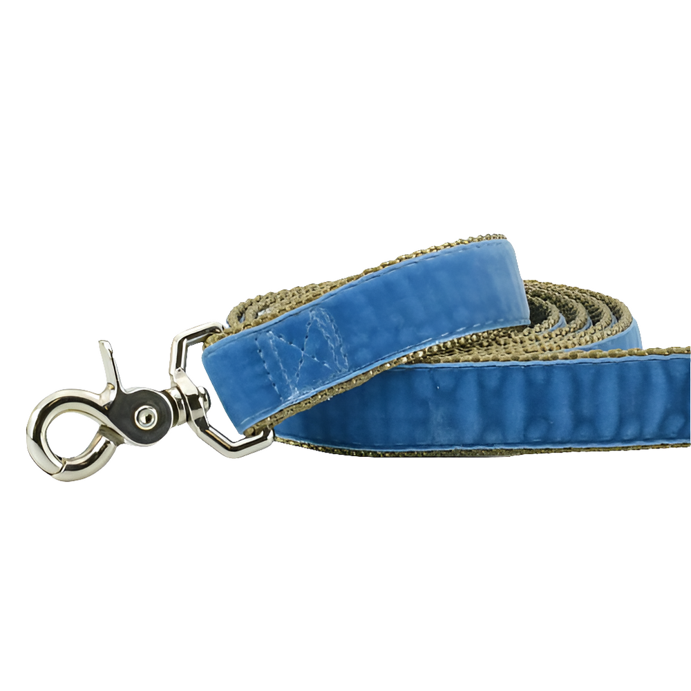 Swiss Velvet Dog Leash by 2 Hounds Design – Elegant, Durable & Made in the USA