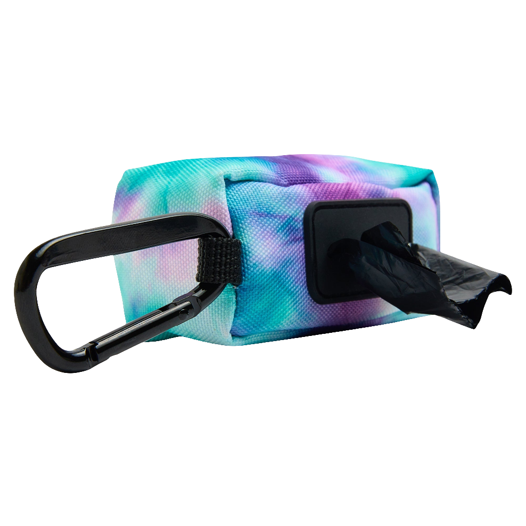 Tie-Dye Poop Bag Dispenser – Stylish & Convenient Waste Bag Holder for Dogs