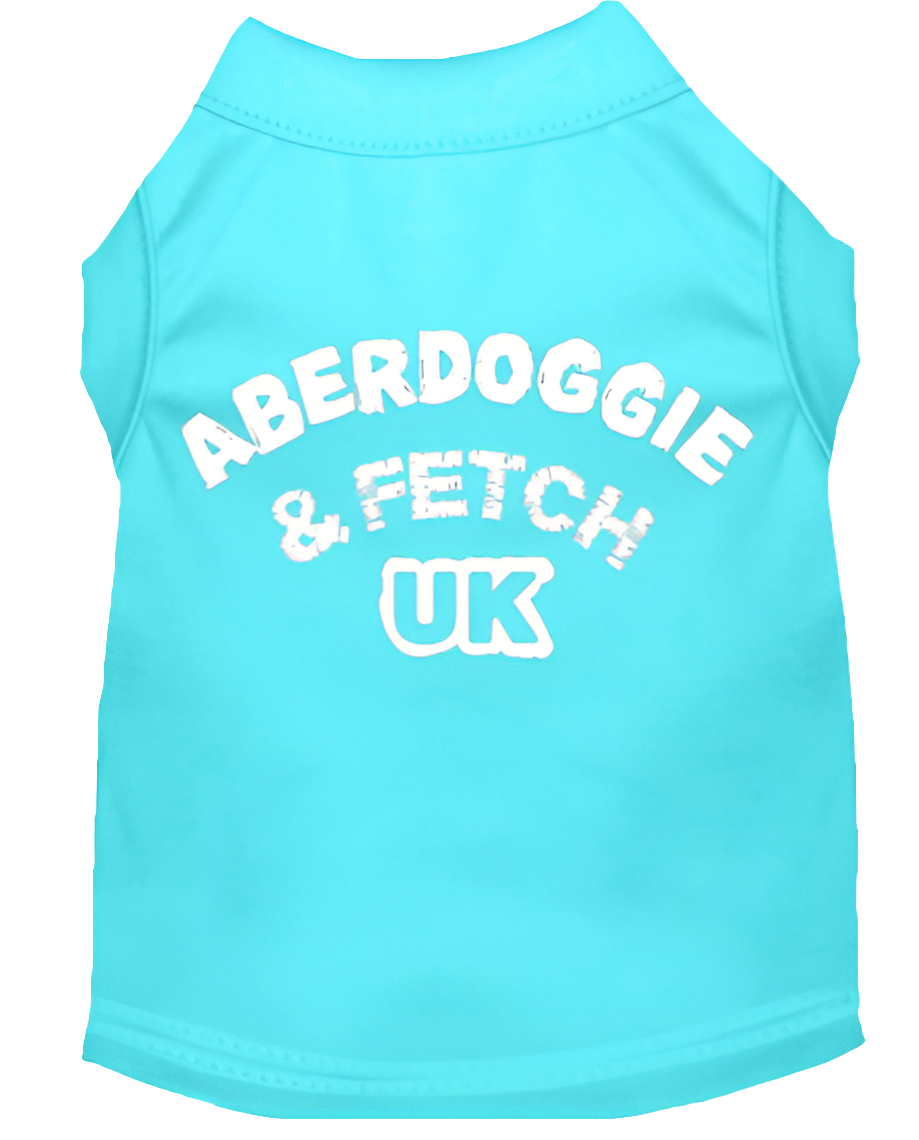 "Aberdoggie and Fetch UK" Screen Printed Pet Shirt for Dogs & Cats - Stylish Comfort Wear
