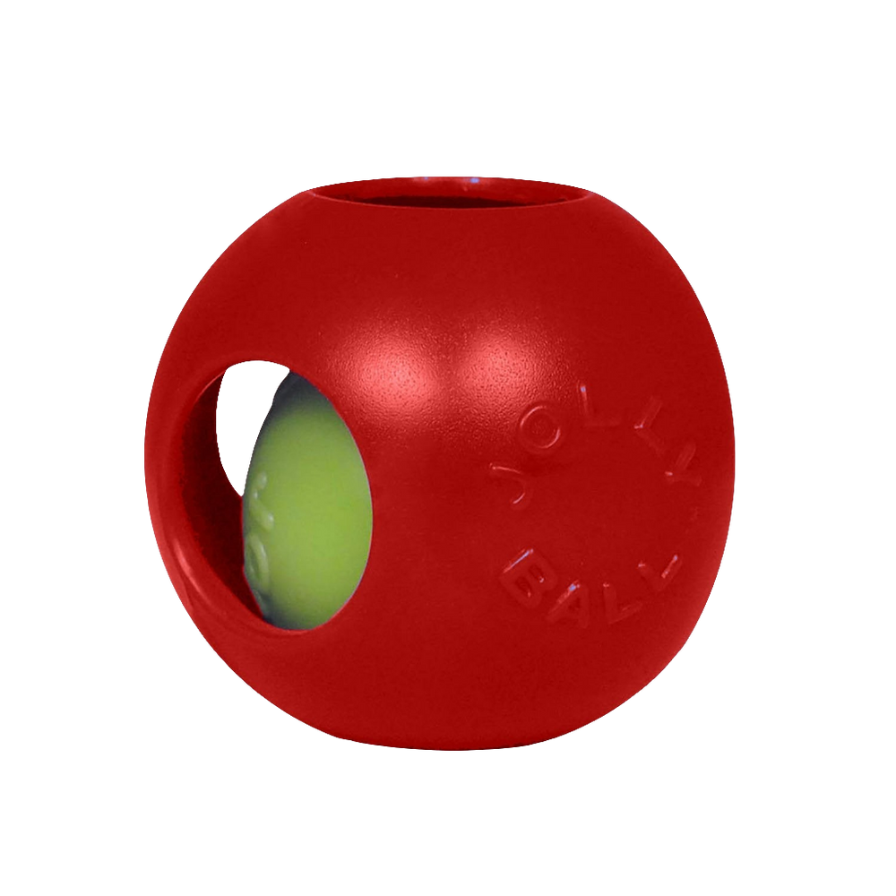 Jolly Pets Teaser Ball – Durable Dog Toy for Chase & Solo Play | Interactive Fun for All Breeds