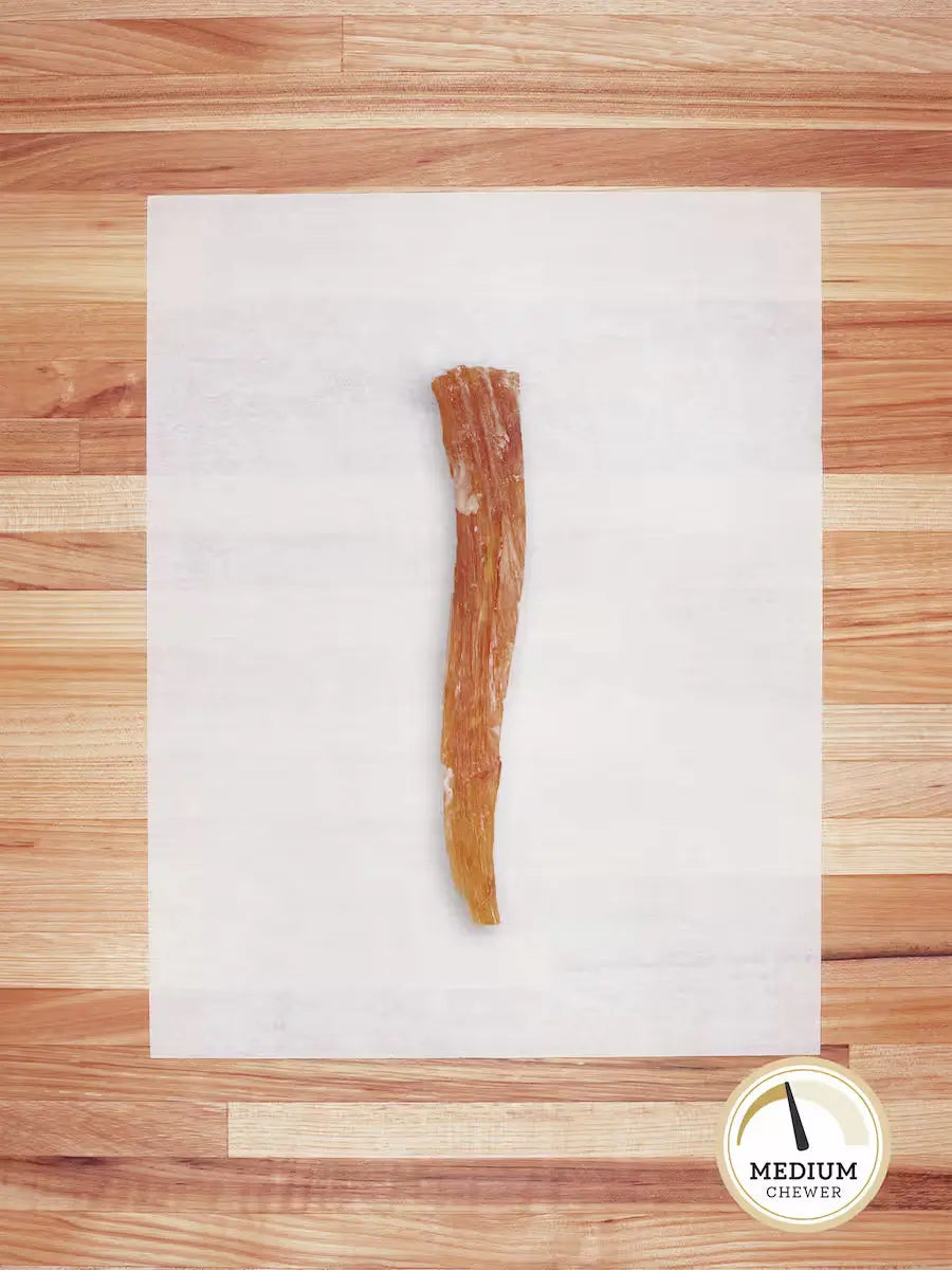 Farm Hounds Grass-Fed Beef Tendons – Single-Ingredient Dehydrated Dog Chew with Collagen