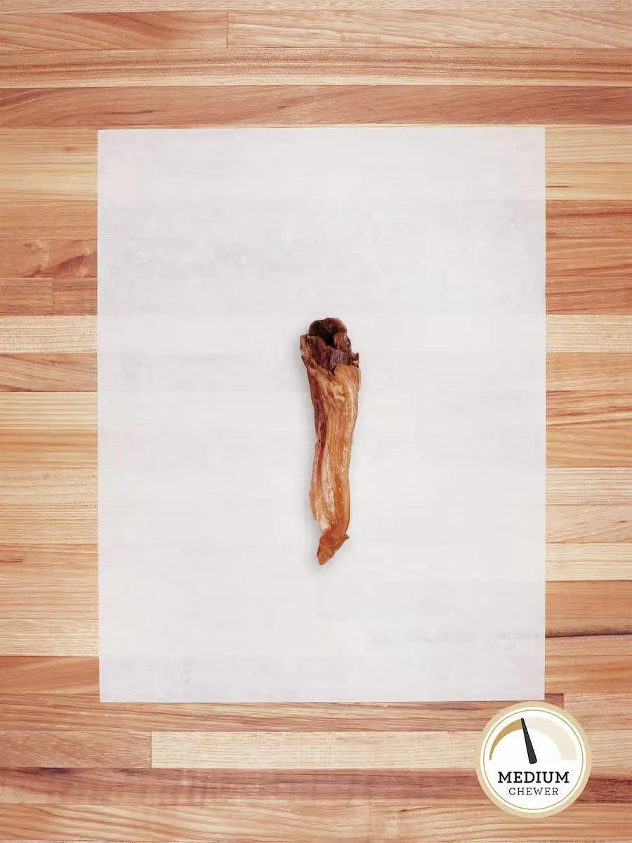 Farm Hounds Grass-Fed Beef Tendons – Single-Ingredient Dehydrated Dog Chew with Collagen