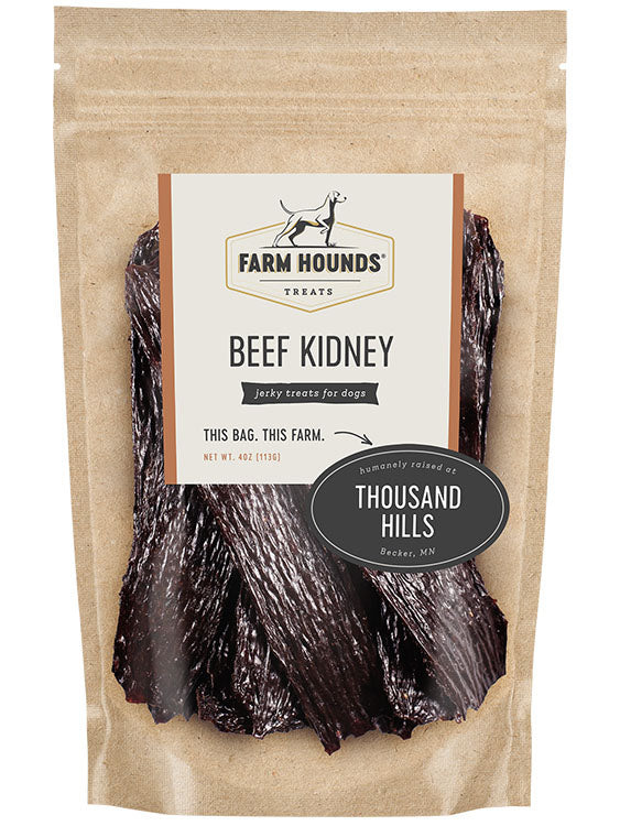 Farm Hounds Beef Kidney – Nutrient-Rich Organ Dog Treats 100% Grass-Fed & Single Ingredient