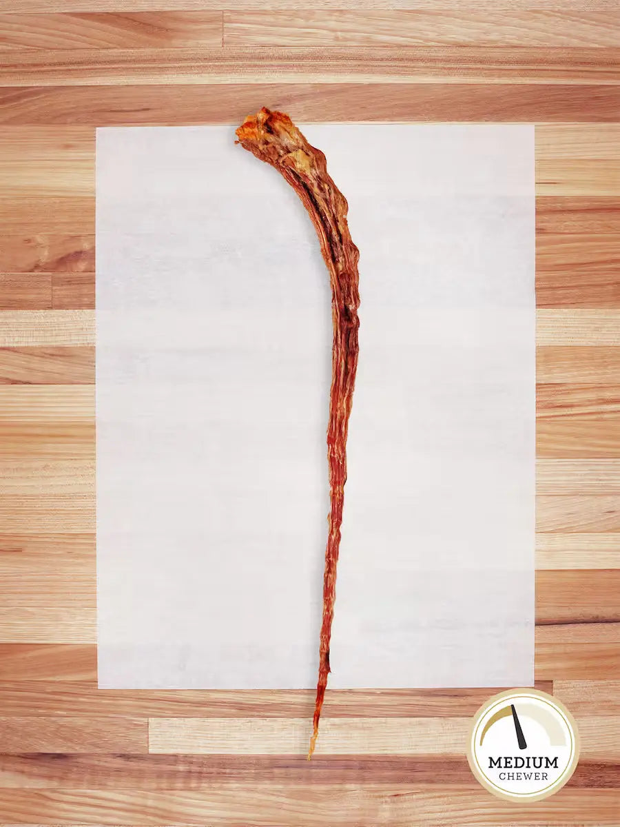 Farm Hounds Beef Tail Dog Chew – 100% Pasture-Raised Single-Ingredient Natural Beef Chew