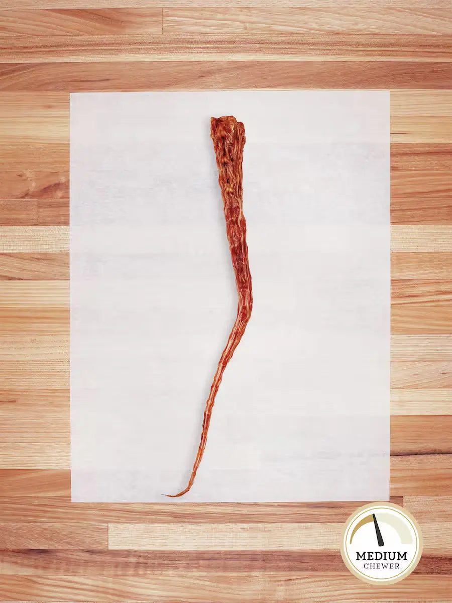 Farm Hounds Beef Tail Dog Chew – 100% Pasture-Raised Single-Ingredient Natural Beef Chew