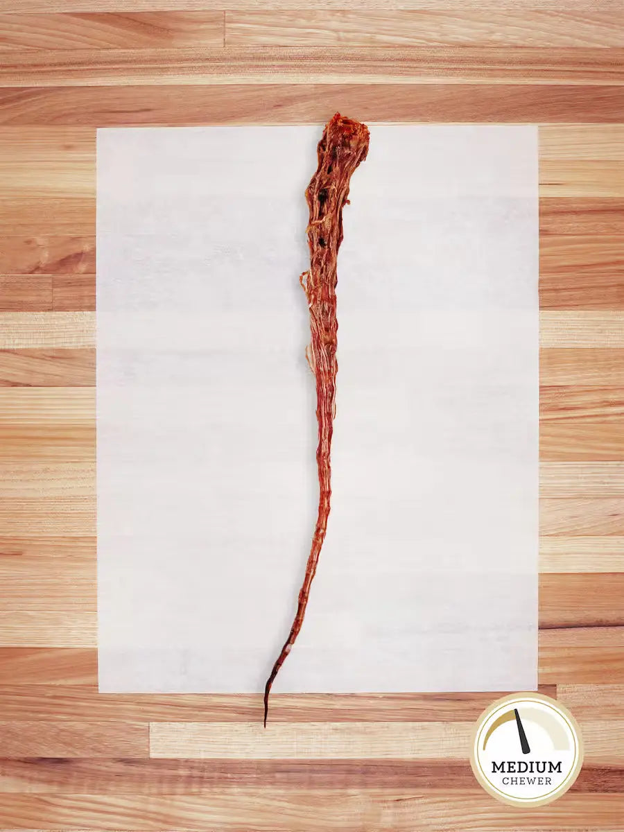 Farm Hounds Beef Tail Dog Chew – 100% Pasture-Raised Single-Ingredient Natural Beef Chew