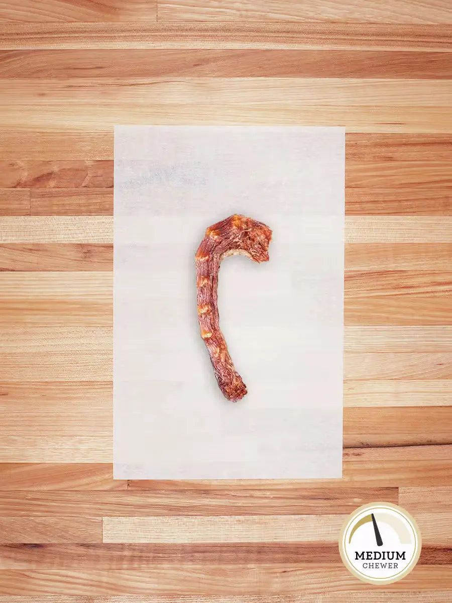 Farm Hounds Chicken Neck Dog Chew – Pasture-Raised Single-Ingredient Dehydrated Chicken Neck