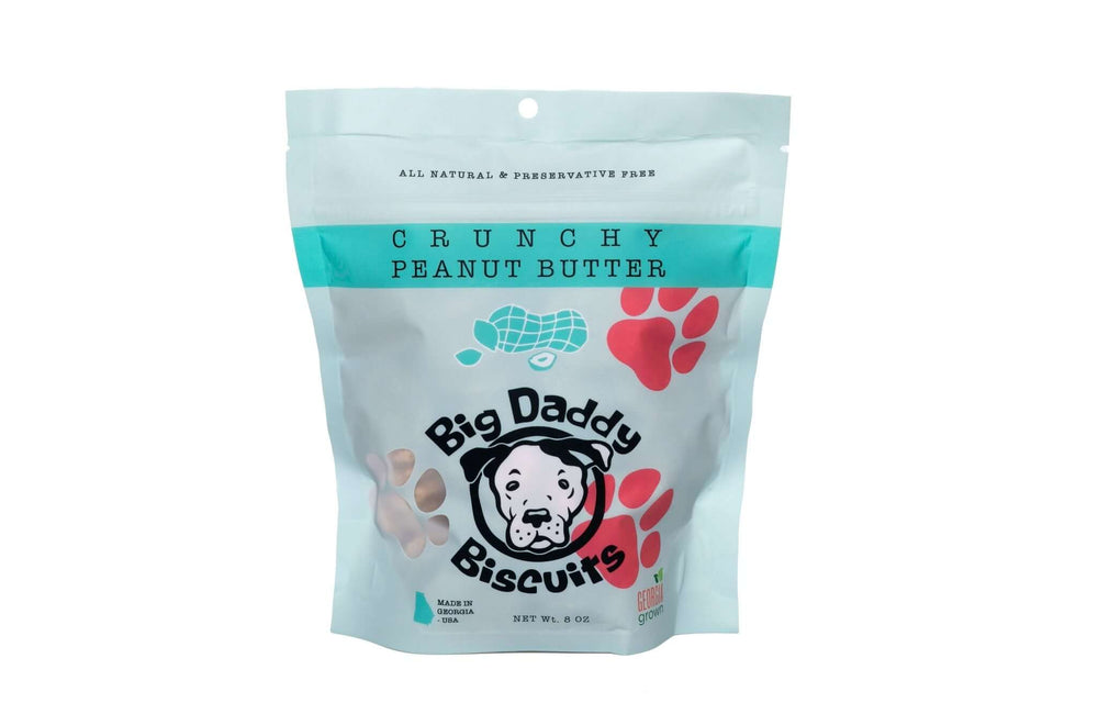 Big Daddy’s Crunchy Peanut Butter Dog Biscuits | All-Natural OG Treat for Happy, Healthy Pups
