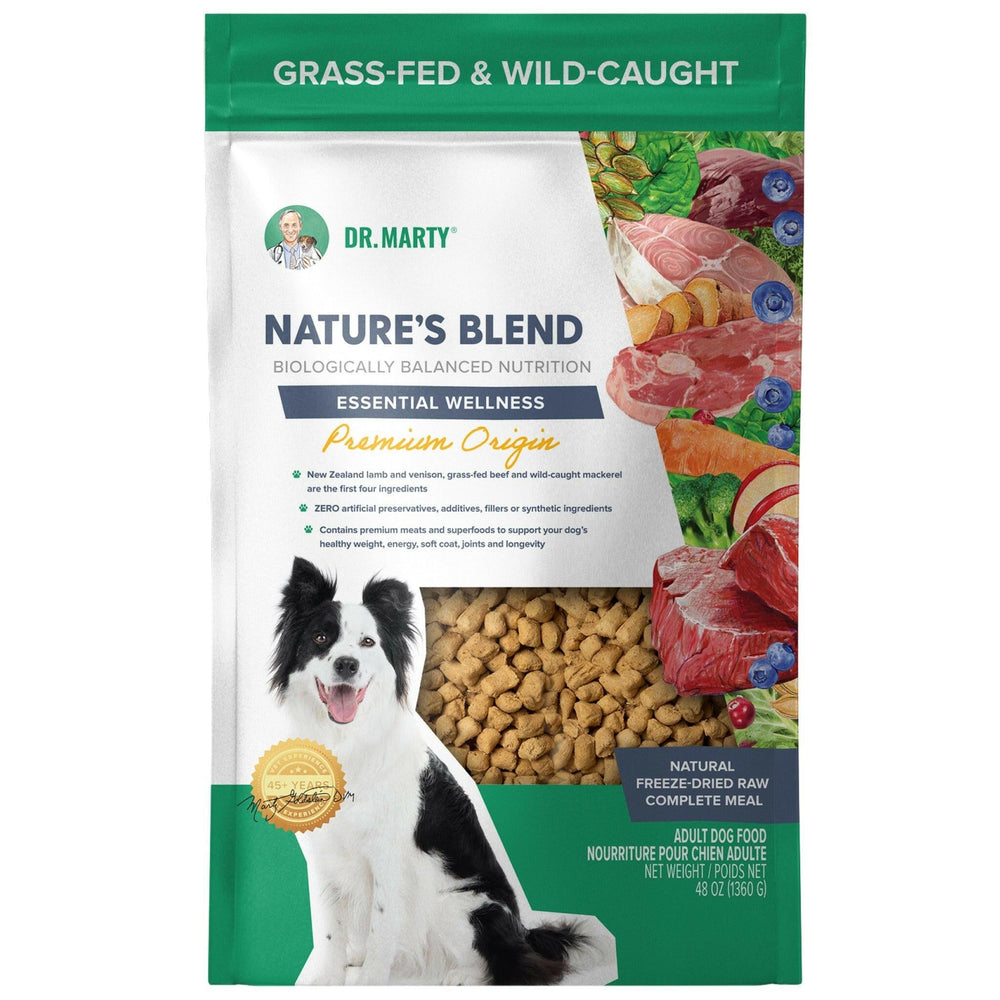 Dr. Marty Nature’s Blend Premium Origin Freeze-Dried Raw Dog Food