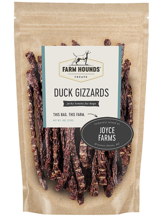 Farm Hounds Duck Gizzard Sticks – Single-Ingredient, High-Protein Dog Treats